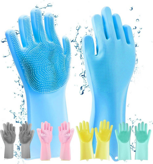 Shimandshine® Original Magic Silicon Dish-washing Gloves