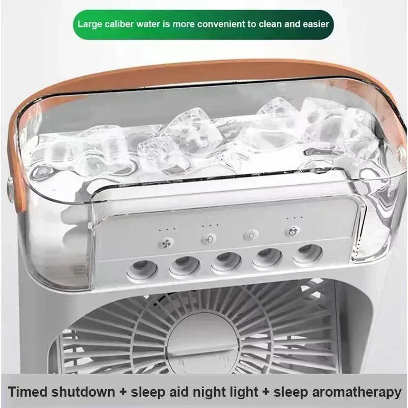 Shimandshine® Portable Air Conditioner Fan Household Hydrocooling Water mist Cooler