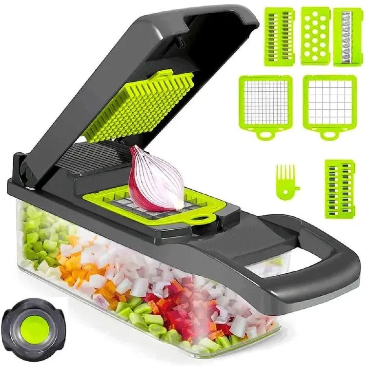 Shimandshine® Vegetable and fruit cutter nicer dicer all in one