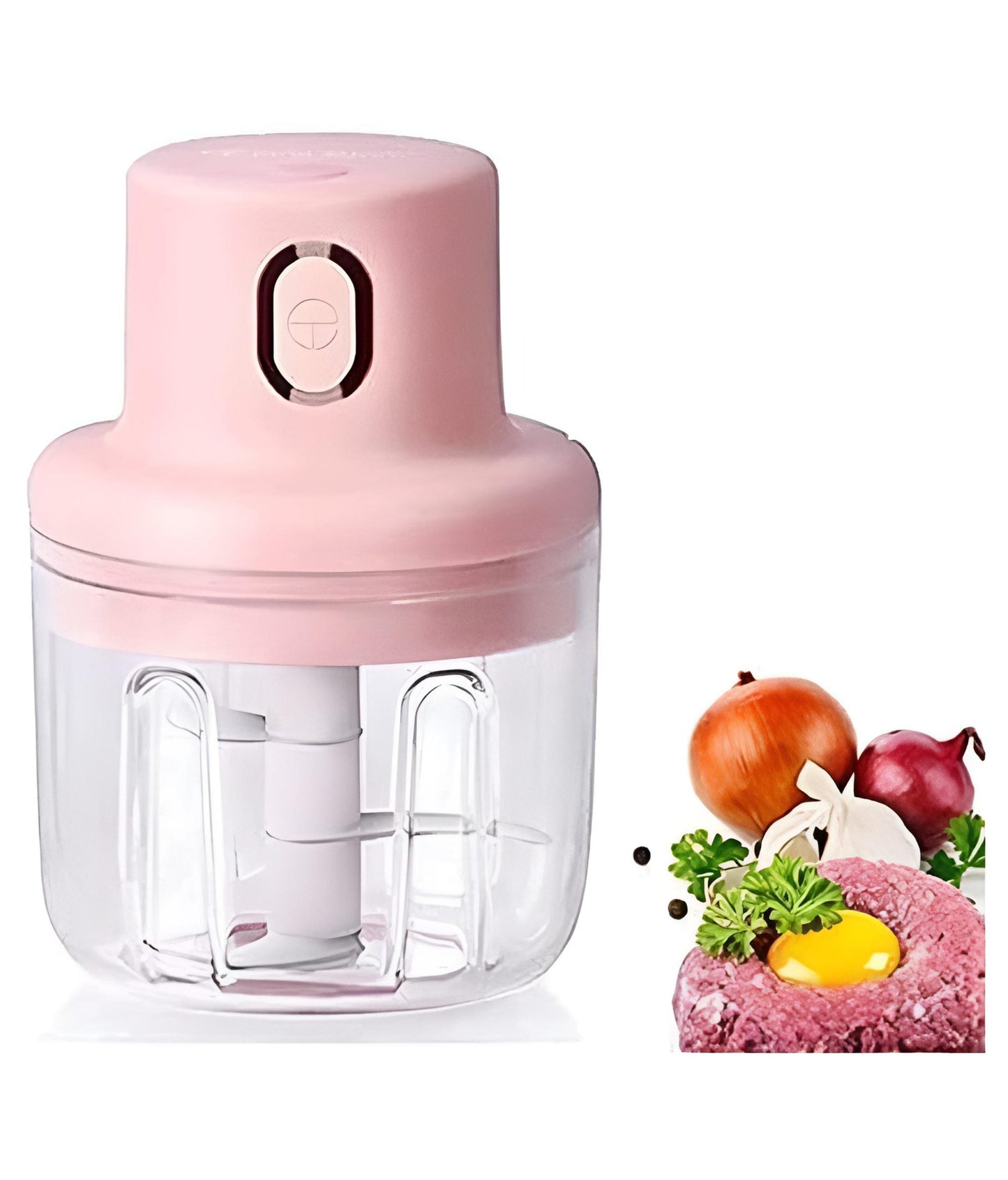 Shimandshine® Portable Mini Electric Garlic Food Chopper