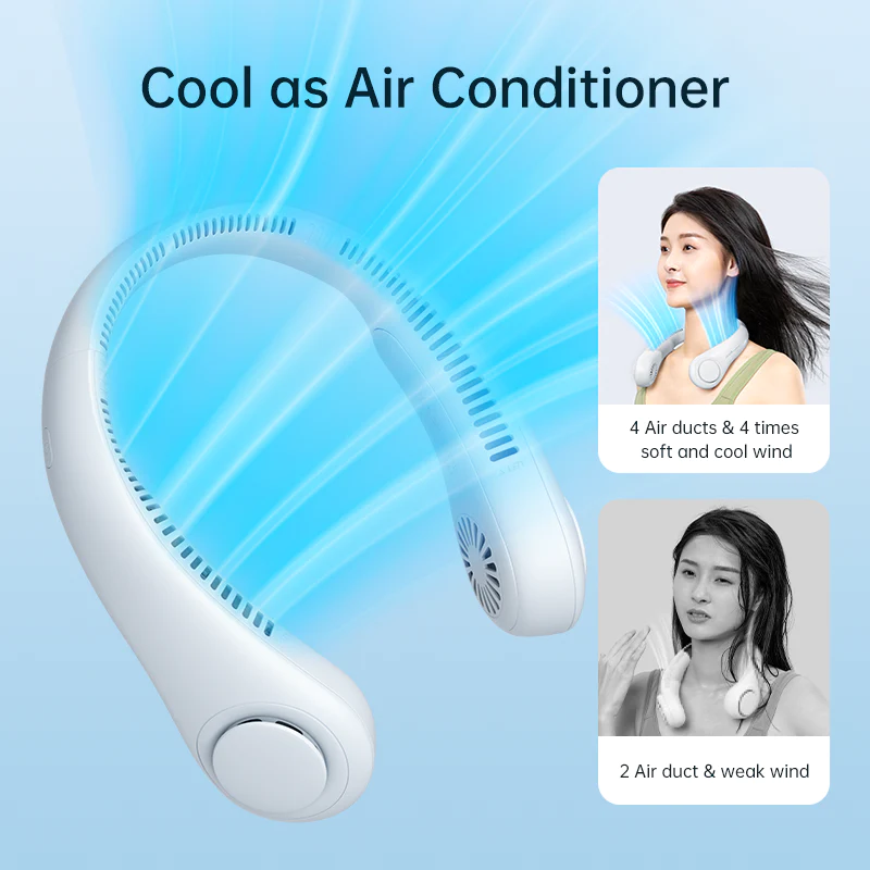 Shimandshine® Mini Neck Portable Air Cooler Fan