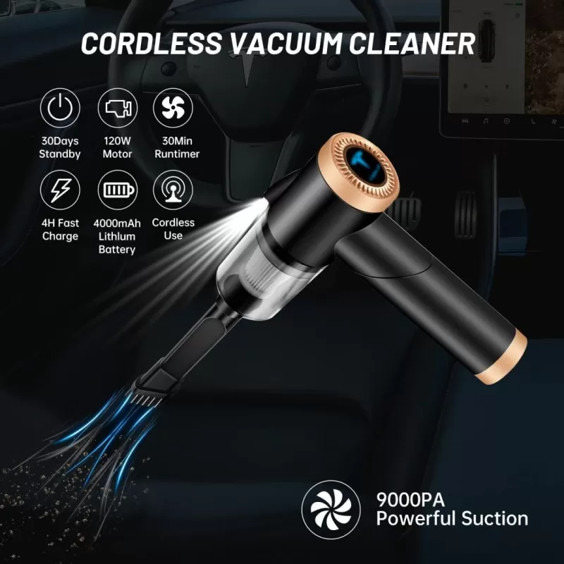 Shimandshine® multifunctional 3 in 1 Mini Handheld Car Vacuum Cleaner