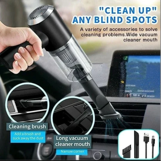 Shimandshine® multifunctional 3 in 1 Mini Handheld Car Vacuum Cleaner