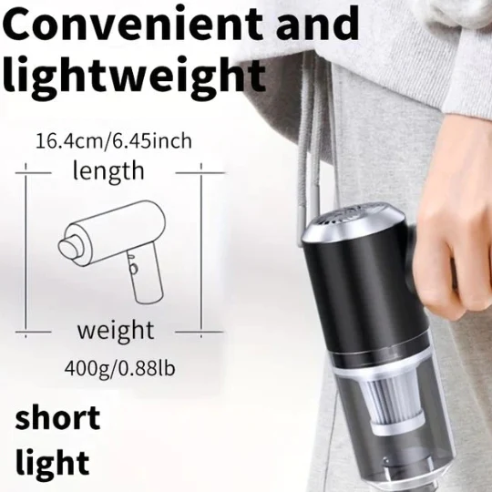 Shimandshine® multifunctional 3 in 1 Mini Handheld Car Vacuum Cleaner