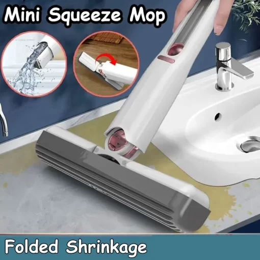 Shimandshine® New Portable Mini Squeeze Mop